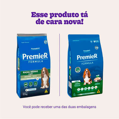 Ração Premier Pet Formula Cães Adultos Light