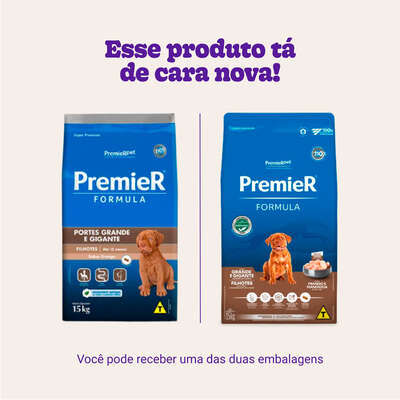 Ração Premier Pet Formula Cães Filhotes Raças Grandes e Gigantes Frango”