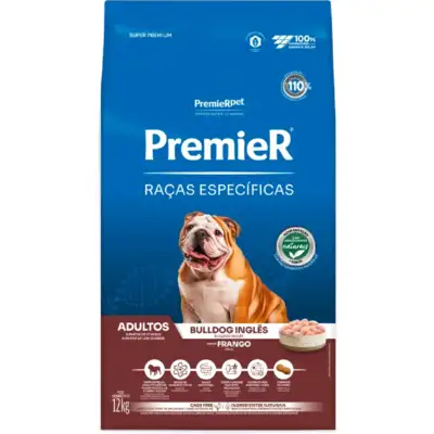 Ração Premier Pet Raças Específicas Bulldog Adulto