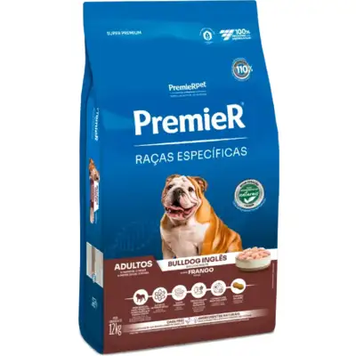 Ração Premier Pet Raças Específicas Bulldog Adulto