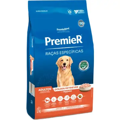 Ração Premier Pet Raças Específicas Golden Retriever Adulto - 12 Kg