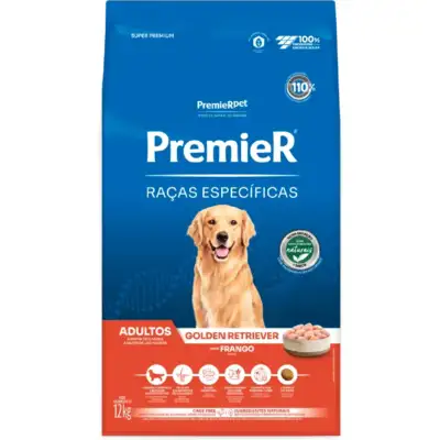 Ração Premier Pet Raças Específicas Golden Retriever Adulto - 12 Kg