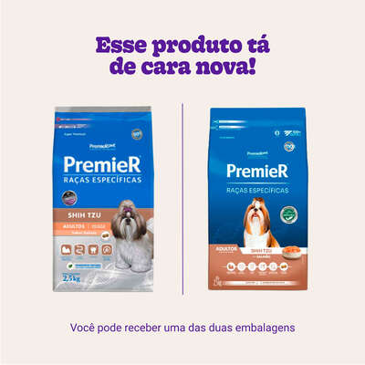 Ração Premier Pet Raças Específicas Salmão Shih Tzu Adulto