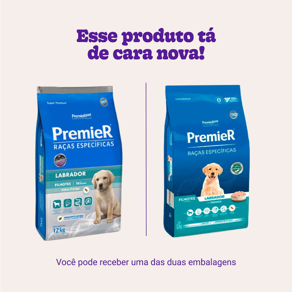 Ração Premier Pet Raças Específicas Labrador Filhote - 12Kg