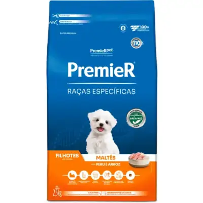 Ração Premier Pet Raças Específicas Maltês Filhotes