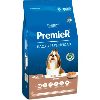Ração Premier Pet Raças Específicas Salmão Shih Tzu Adulto
