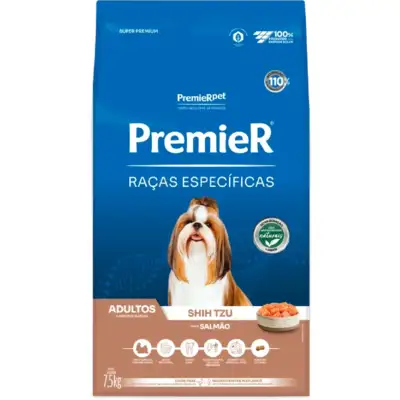 Ração Premier Pet Raças Específicas Salmão Shih Tzu Adulto
