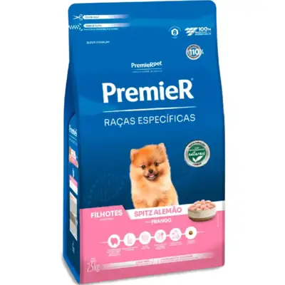 Ração Premier Raças Específicas Spitz Alemão Filhote”