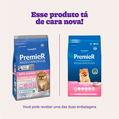 Ração Premier Raças Específicas Spitz Alemão Filhote”