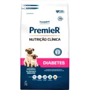 Ração Premier Pet Nutrição Clínica Diabetes para Cães Adultos Pequeno Porte - 2Kg