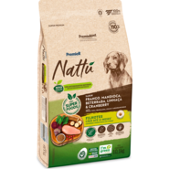 Ração Seca PremieR Nattú Mandioca para Cães Filhotes - 10,1Kg