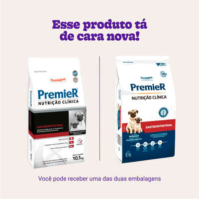 Ração Premier Nutrição Clínica Gastrointestinal para Cães Adultos Pequeno Porte