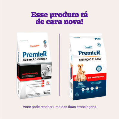 Ração Premier Nutrição Clínica Gastrointestinal para Cães Adultos Médio e Grande Porte