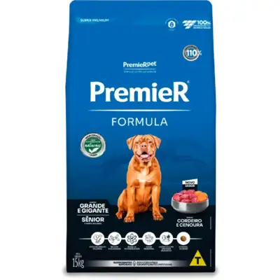 Ração Premier Formula Cães Sênior Raças Grandes