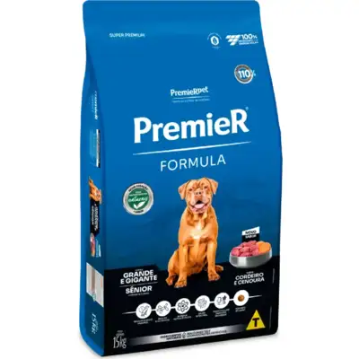 Ração Premier Formula Cães Sênior Raças Grandes