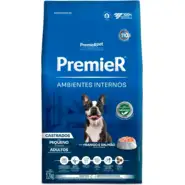 Ração Premier Pet Ambiente Interno Cães Castrados - 12Kg