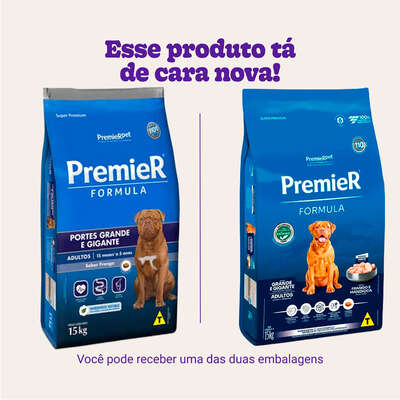 Ração Premier Pet Formula Cães Adultos Raças Grandes e Gigantes Frango
