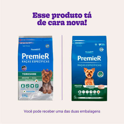 Ração Premier Pet Raças Específicas Yorkshire Adulto