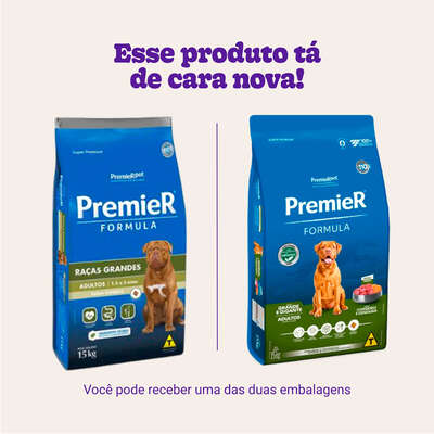 Ração Premier Formula Carne de Cordeiro para Cães Adultos de Raças Grandes e Gigantes