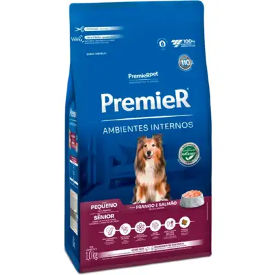 Ração Premier Pet Ambientes Internos Cães Sênior
