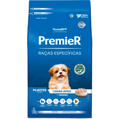 Ração Premier Pet para Cães Filhotes de Raças Específicas Lhasa Apso