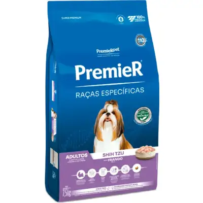 Ração Premier Pet Raças Específicas Shih Tzu Adulto