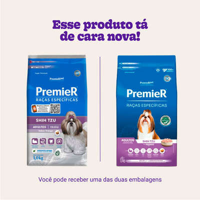Ração Premier Pet Raças Específicas Shih Tzu Adulto