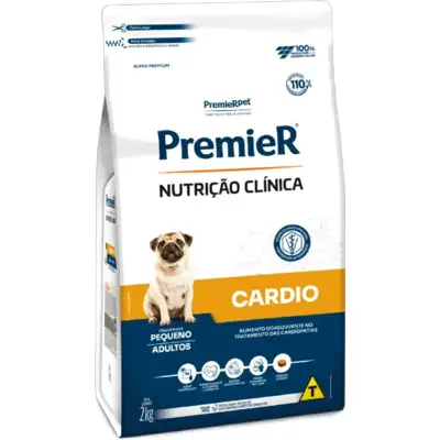 Ração Seca PremieR Nutrição Clínica Cardio para Cães de Porte Pequeno