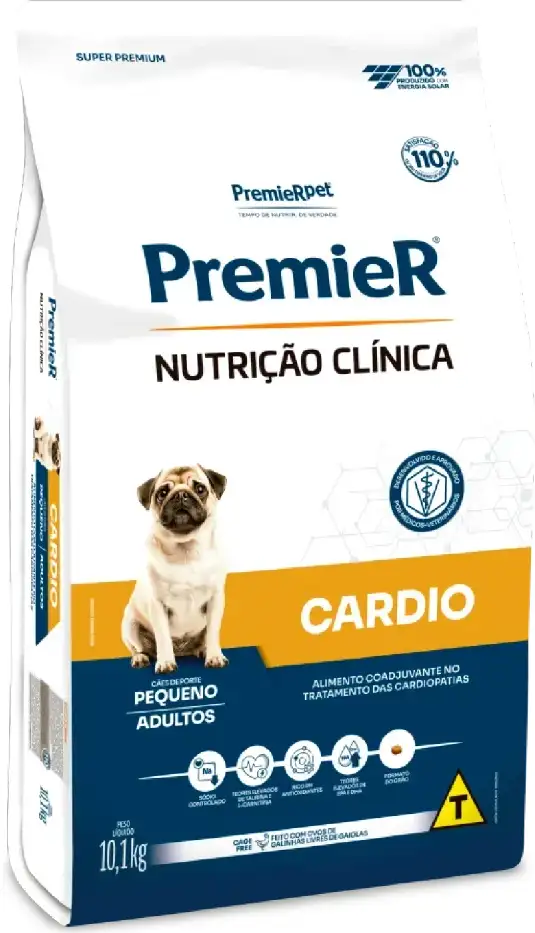Ração Seca PremieR Nutrição Clínica Cardio para Cães de Porte Pequeno - 10,1Kg