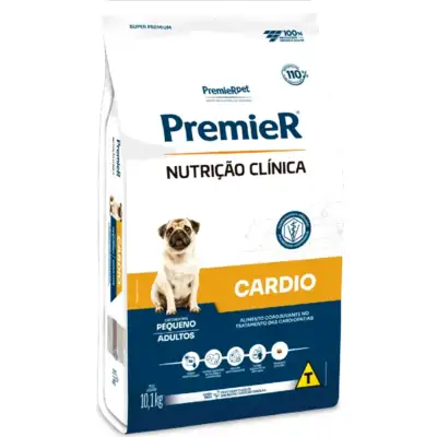 Ração Seca PremieR Nutrição Clínica Cardio para Cães de Porte Pequeno