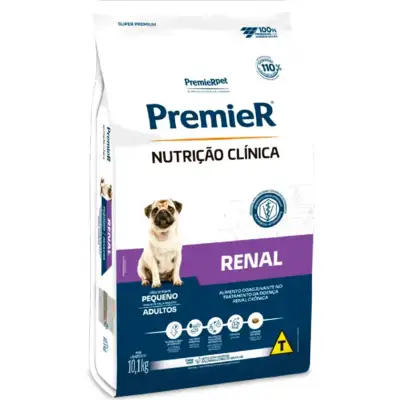 Ração Premier Nutrição Clínica Renal para Cães Adultos Porte Pequeno