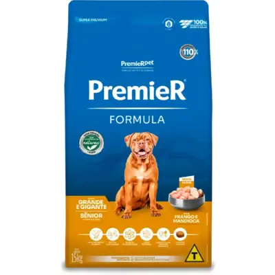 Ração Seca Premier Formula Frango para Cães Porte Grande e Gigante