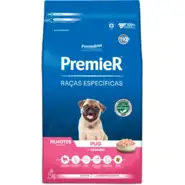 Ração Seca Premier Pet Raças Especificas Pug para Cães Filhotes Porte Pequeno - 2,5Kg