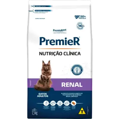 Ração Premier Nutrição Clínica Renal para Gatos