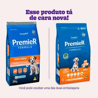 Ração Premier Pet Formula Frango para Cães Filhotes de Raças Médias - 20 Kg