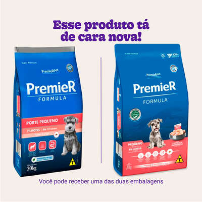 Ração Premier Pet Cães Filhotes Raças Pequenas - 20 Kg