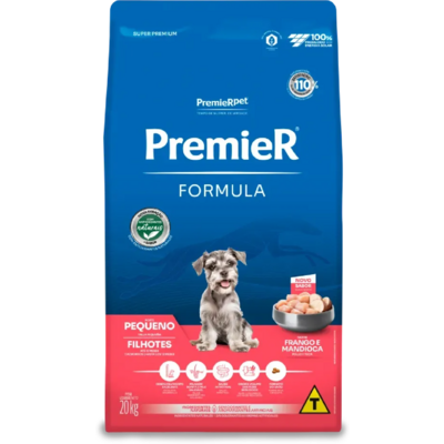 Ração Premier Pet Cães Filhotes Raças Pequenas - 20 Kg