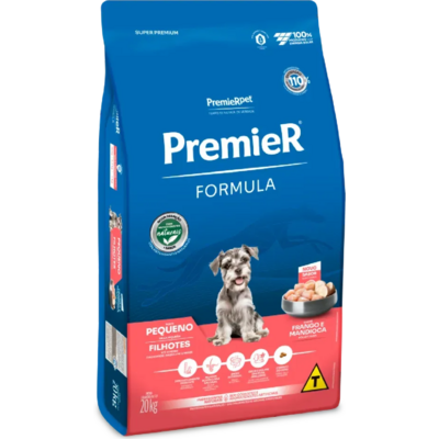 Ração Premier Pet Cães Filhotes Raças Pequenas - 20 Kg