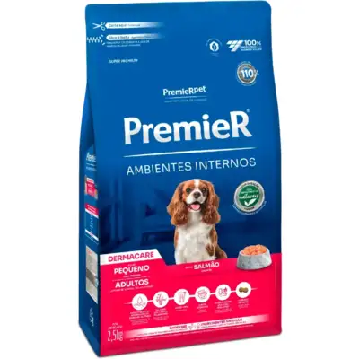 Ração Premier Ambientes Internos Dermacare