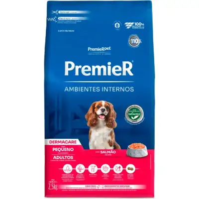 Ração Premier Ambientes Internos Dermacare