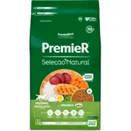 Ração Premier Seleção Natural para Cães Filhotes de Raças Pequenas - 1Kg