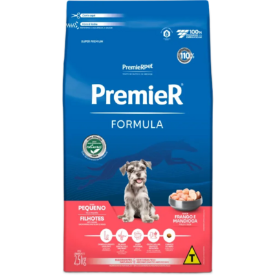 Ração Premier Pet Cães Filhotes Raças Pequenas - 2,5 Kg