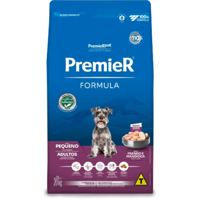 Ração Premier Pet Formula Cães Adultos Raças Pequenas - 20 Kg
