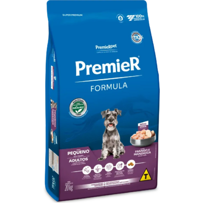 Ração Premier Pet Formula Cães Adultos Raças Pequenas - 20 Kg