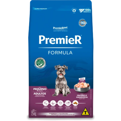 Ração Premier Pet Formula Cães Adultos Raças Pequenas - 15Kg