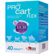 Suplemento Alimentar Agener União Pro Cart Flex para Cães e Gatos - 40 Cápsulas
