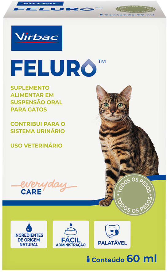 Suplemento Alimentar Virbac Feluro para Gatos - 60 mL