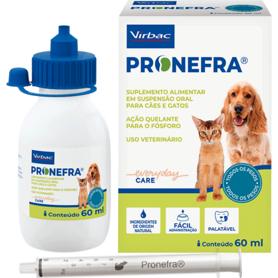 Suplemento Alimentar Virbac Pronefra para Cães e Gatos