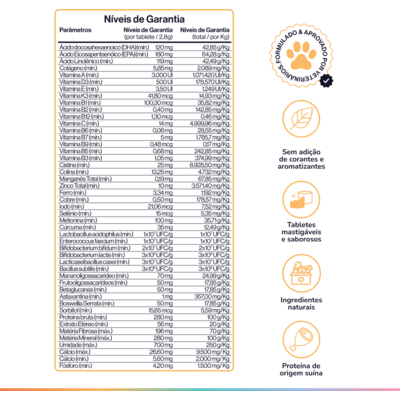 Suplemento Alimentar Buddy Nutrition Pele & Pelagem para Cães
