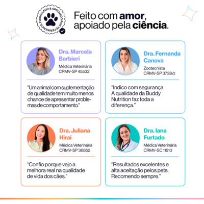 Suplemento Alimentar Buddy Nutrition Ossos & Articulações para Cães